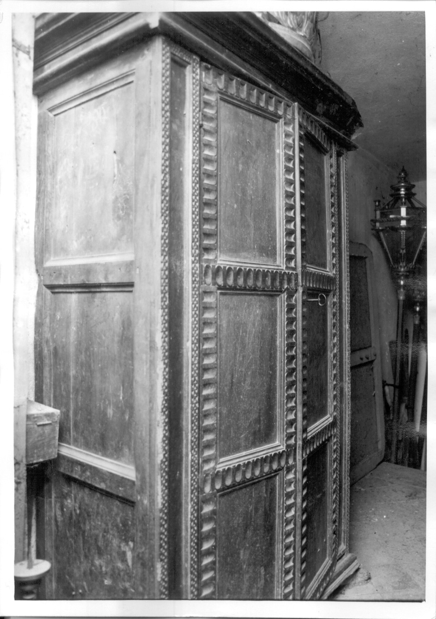 armadio, opera isolata - ambito ligure-piemontese (metà sec. XVI)