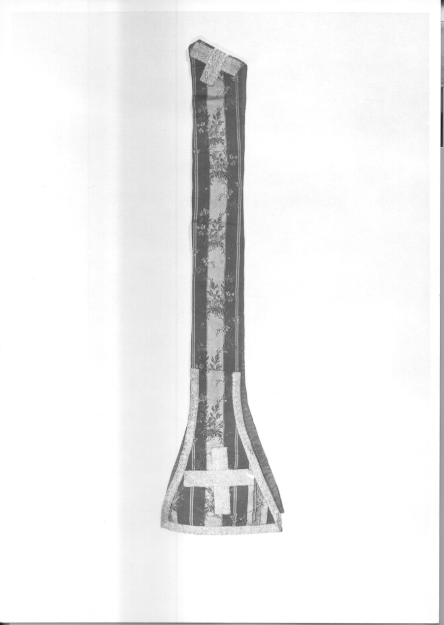 croce (stola, opera isolata) - manifattura italiana (ultimo quarto sec. XVIII)