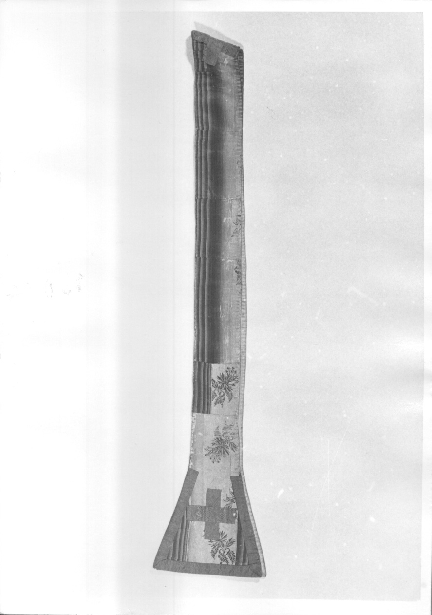 croce (stola, opera isolata) - manifattura italiana (ultimo quarto sec. XVIII)