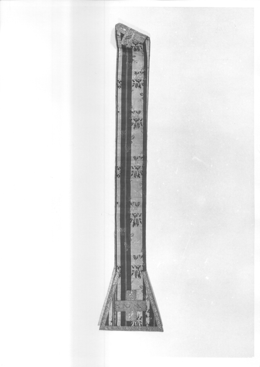 croce (stola, opera isolata) - manifattura italiana (ultimo quarto sec. XVIII)