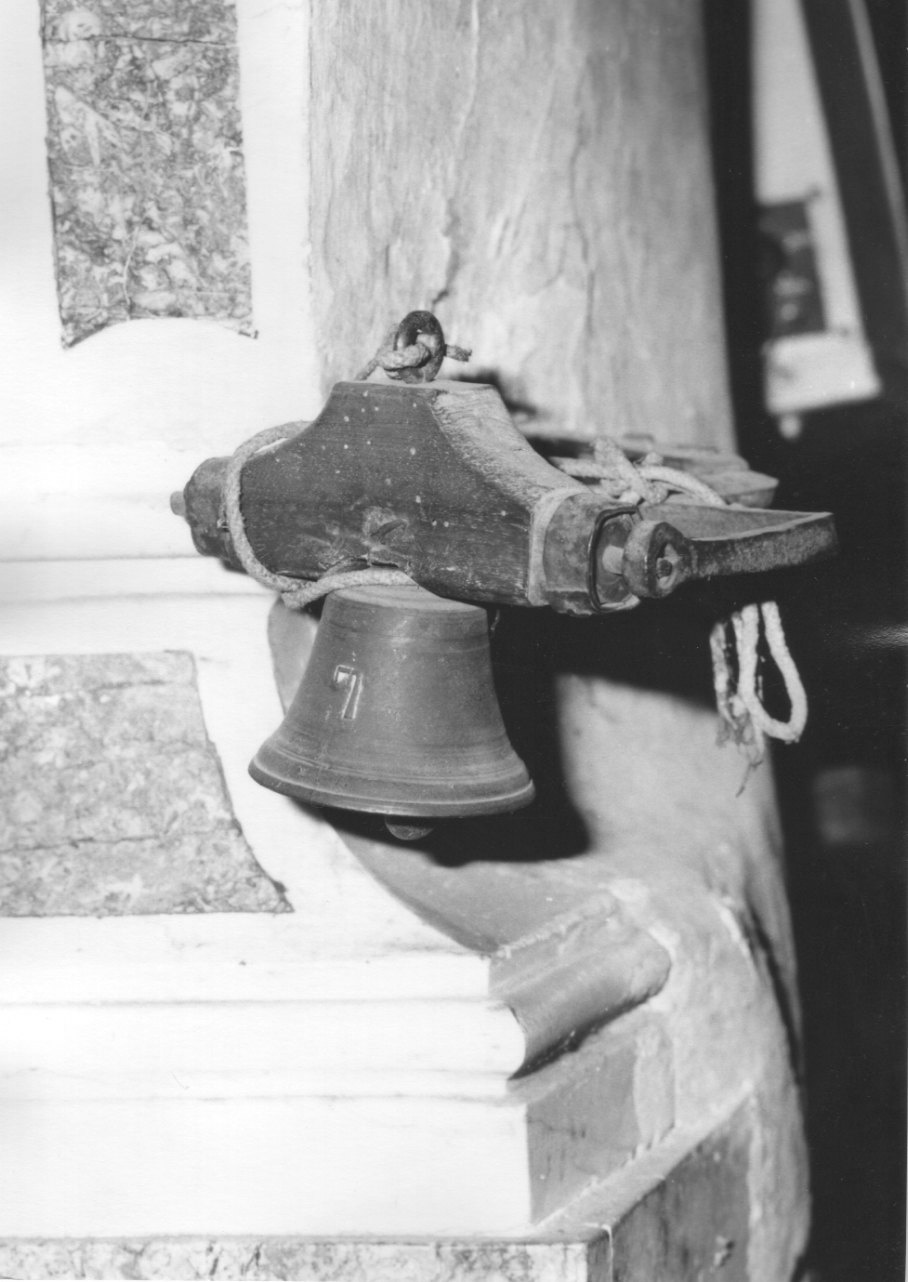 campanella, opera isolata - produzione italiana (sec. XVIII)