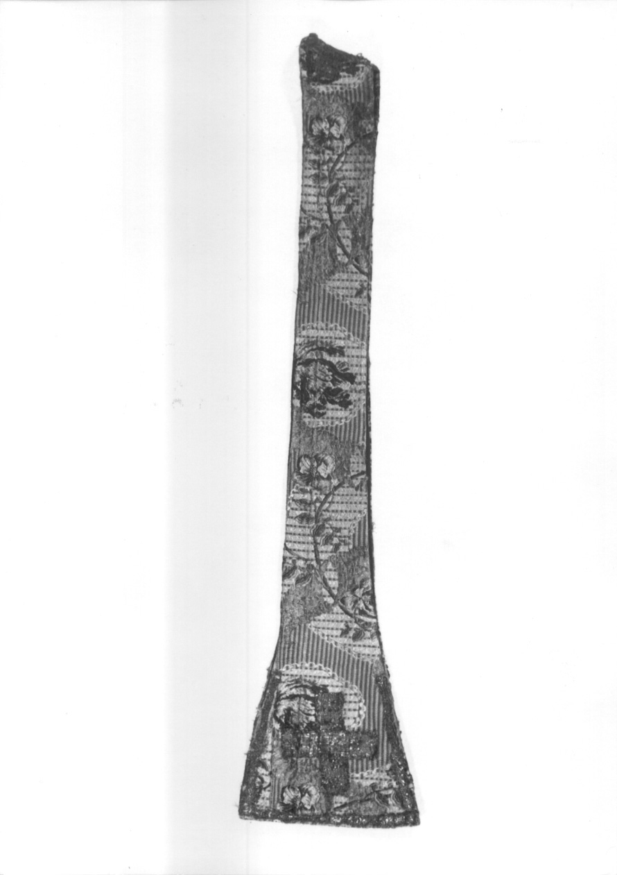 stola, serie - manifattura italiana (terzo quarto sec. XVIII)