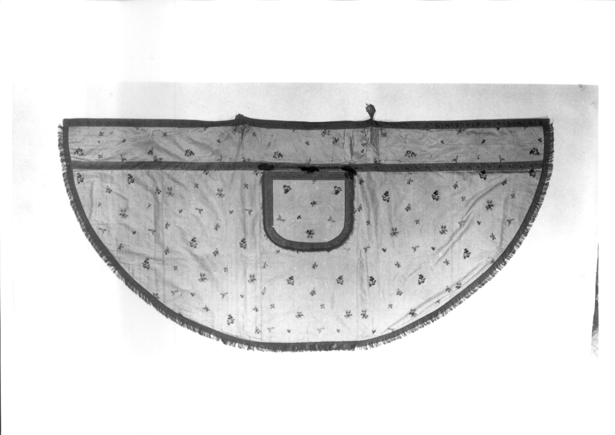 piviale, opera isolata - manifattura italiana (ultimo quarto sec. XVIII)