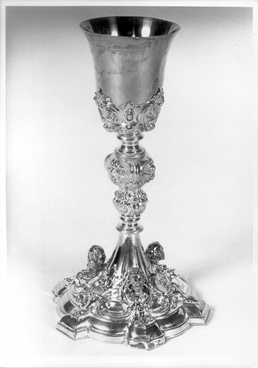 apostoli e simboli della Passione (calice, opera isolata) - ambito italiano (primo quarto sec. XX)