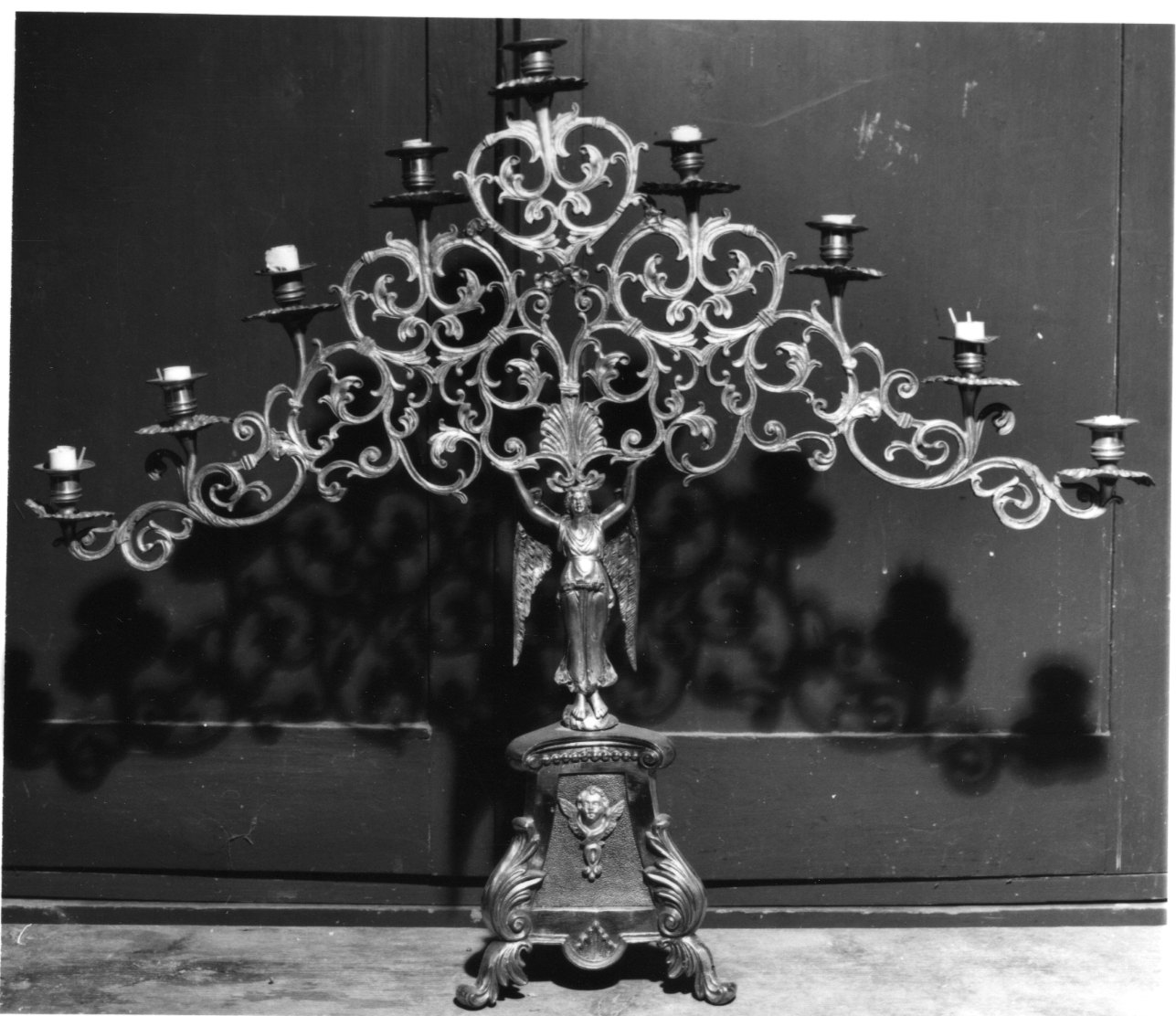 candeliere, serie - ambito ligure (prima metà sec. XX)