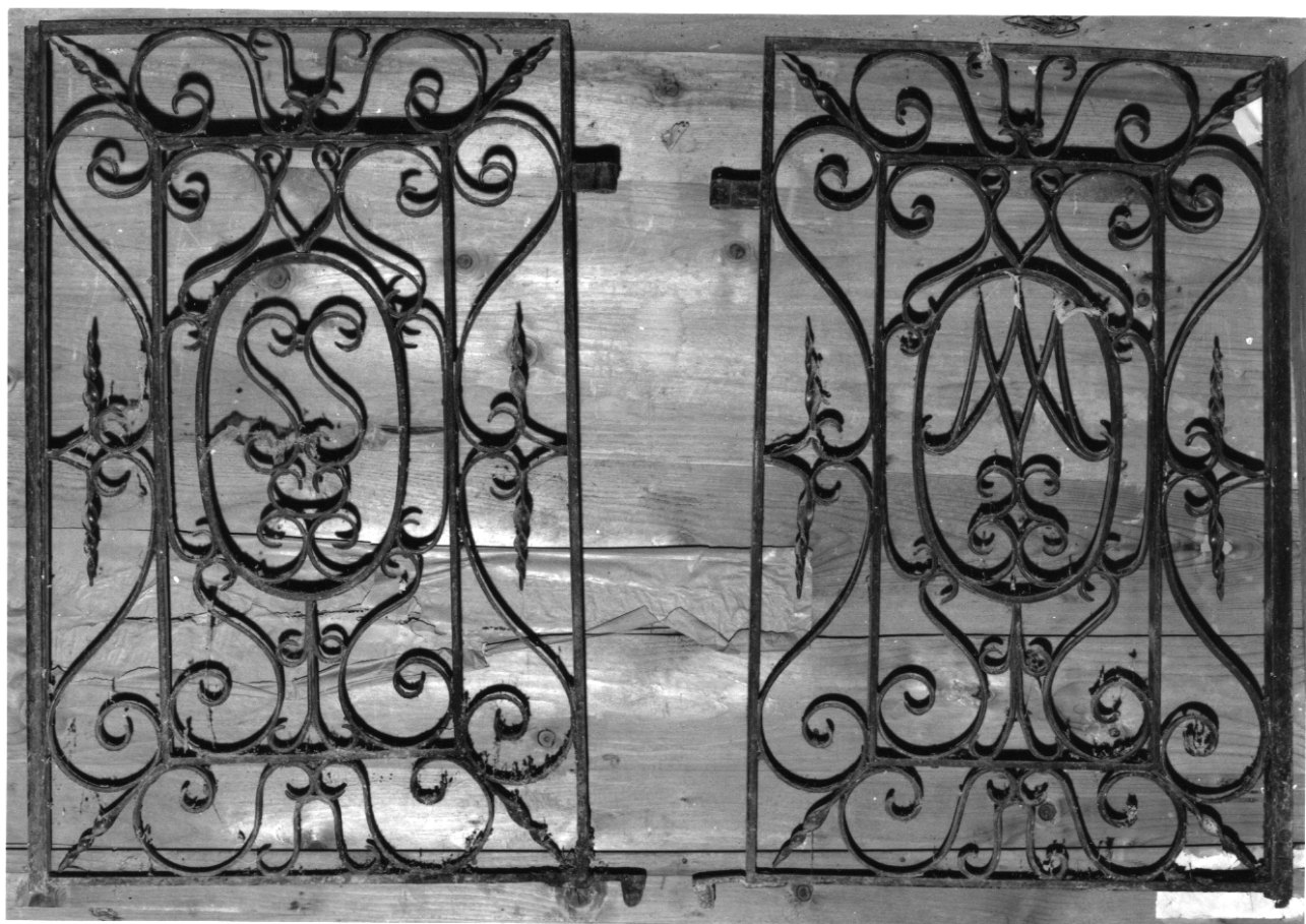 cancello di balaustrata, opera isolata - ambito ligure (prima metà sec. XIX)