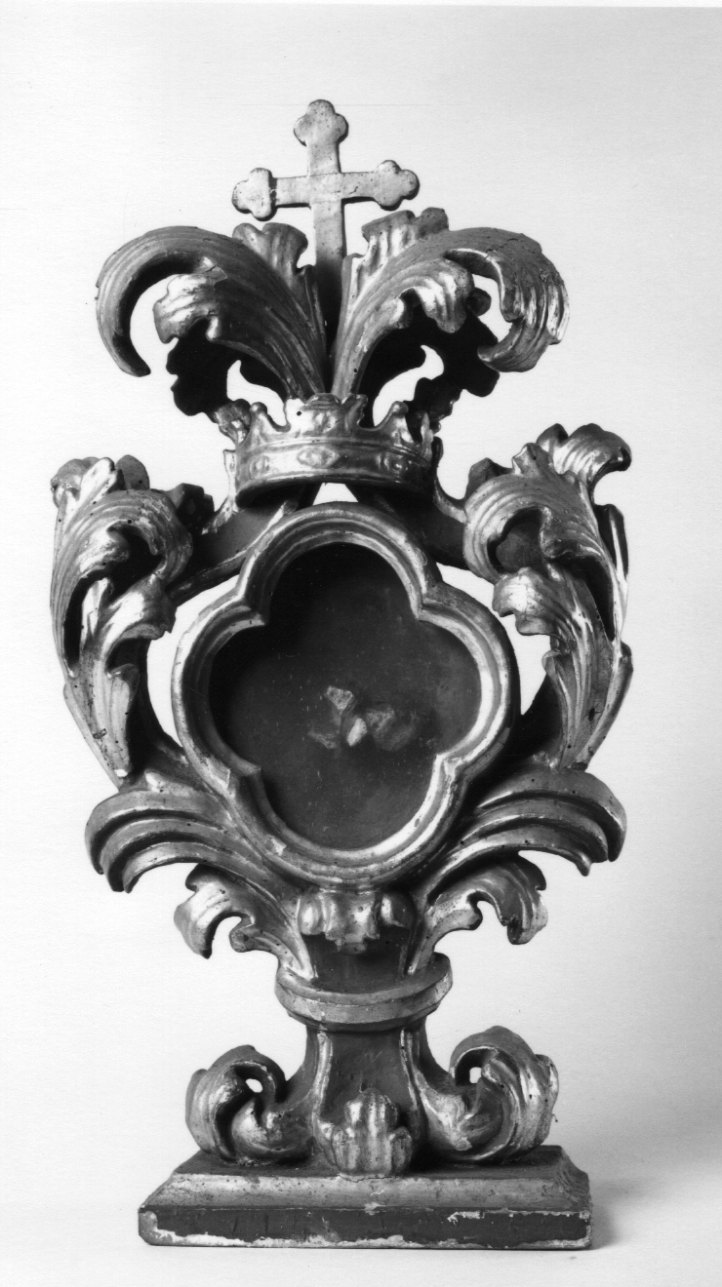 reliquiario, serie - ambito piemontese (seconda metà sec. XVIII)