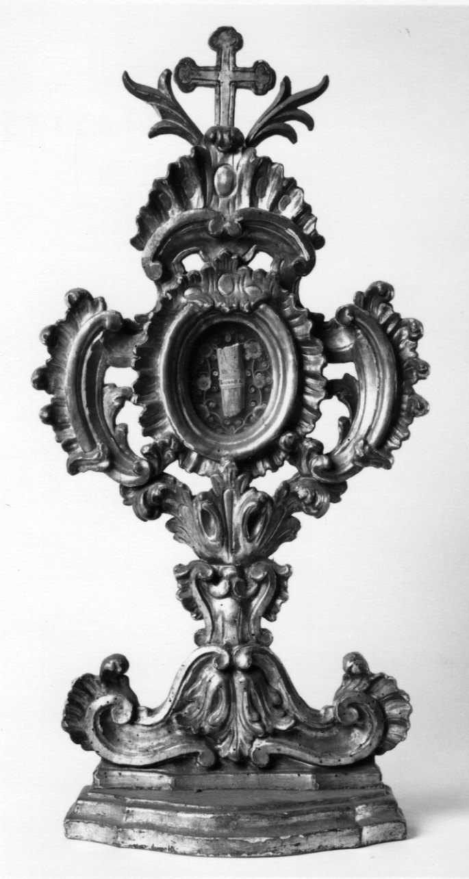 reliquiario, serie - ambito piemontese (seconda metà sec. XVIII)