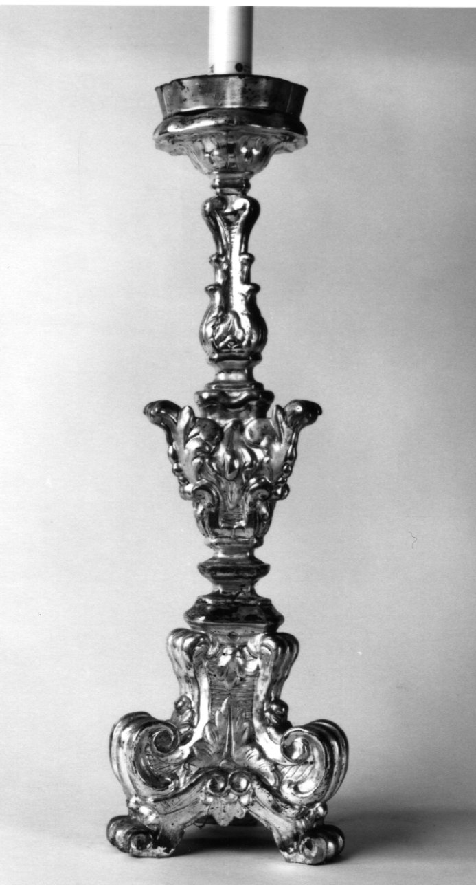 candeliere, serie - ambito piemontese (seconda metà sec. XVIII)