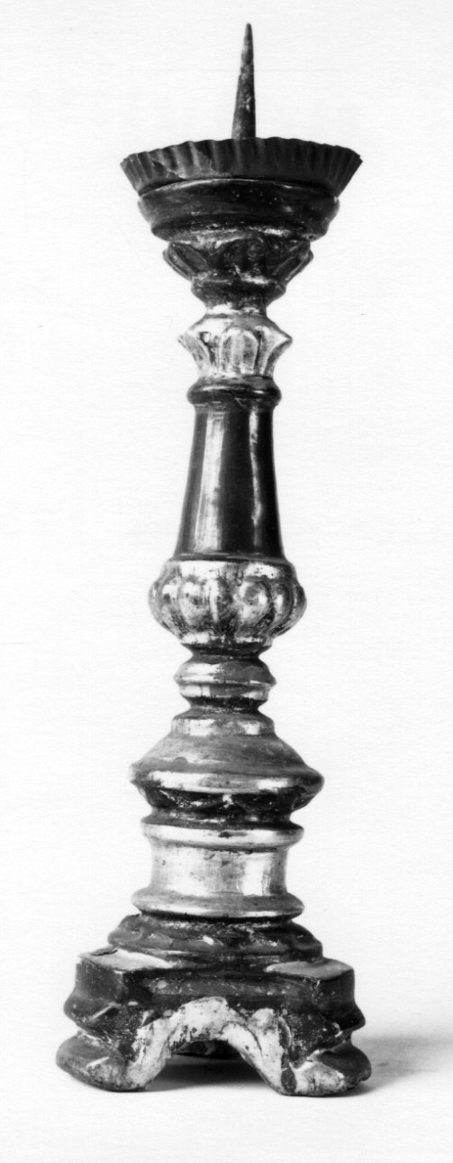 candeliere, serie - ambito piemontese (prima metà sec. XIX)