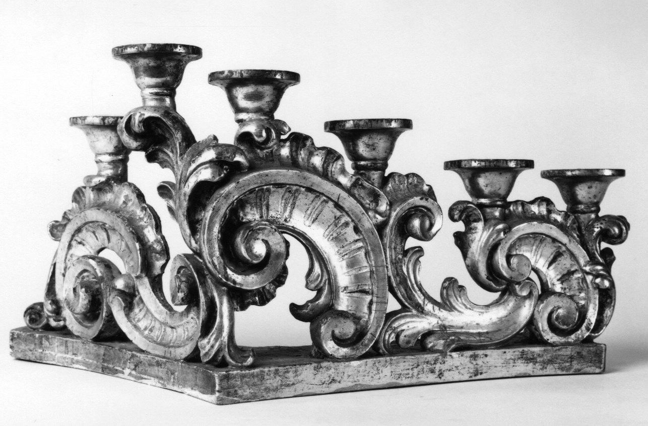 candeliere, serie - ambito piemontese (seconda metà sec. XVIII)
