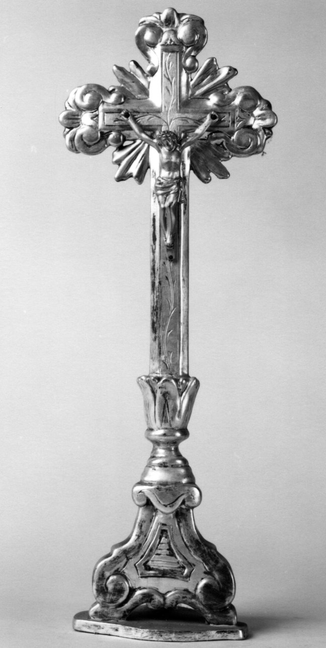 Cristo crocifisso dolente (croce d'altare, opera isolata) - ambito piemontese (prima metà sec. XIX)