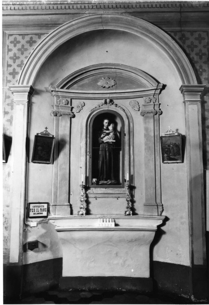 mostra d'altare, opera isolata - bottega piemontese (sec. XIX)