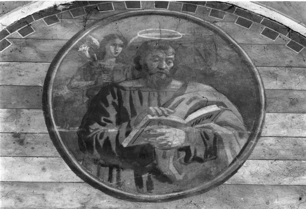 San Matteo Evangelista (dipinto, opera isolata) di Massaza Emilio (ultimo quarto sec. XIX)