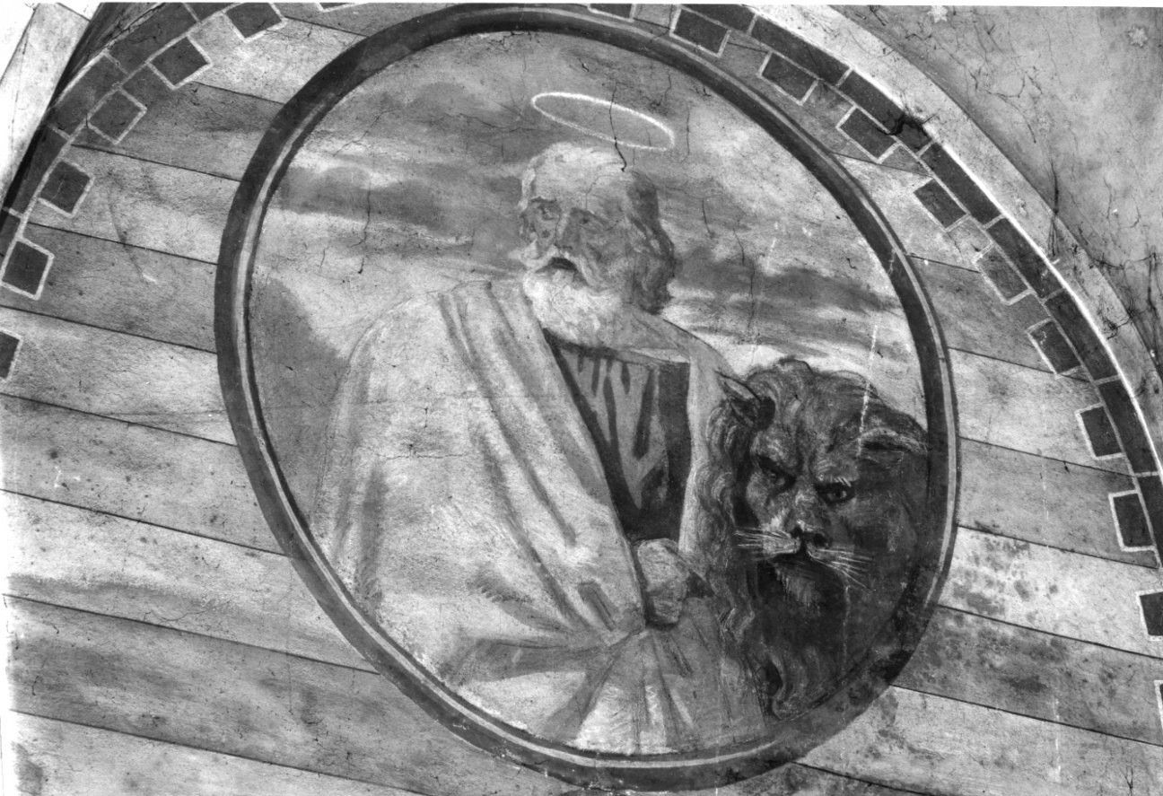 San Marco Evangelista (dipinto, opera isolata) di Massaza Emilio (ultimo quarto sec. XIX)