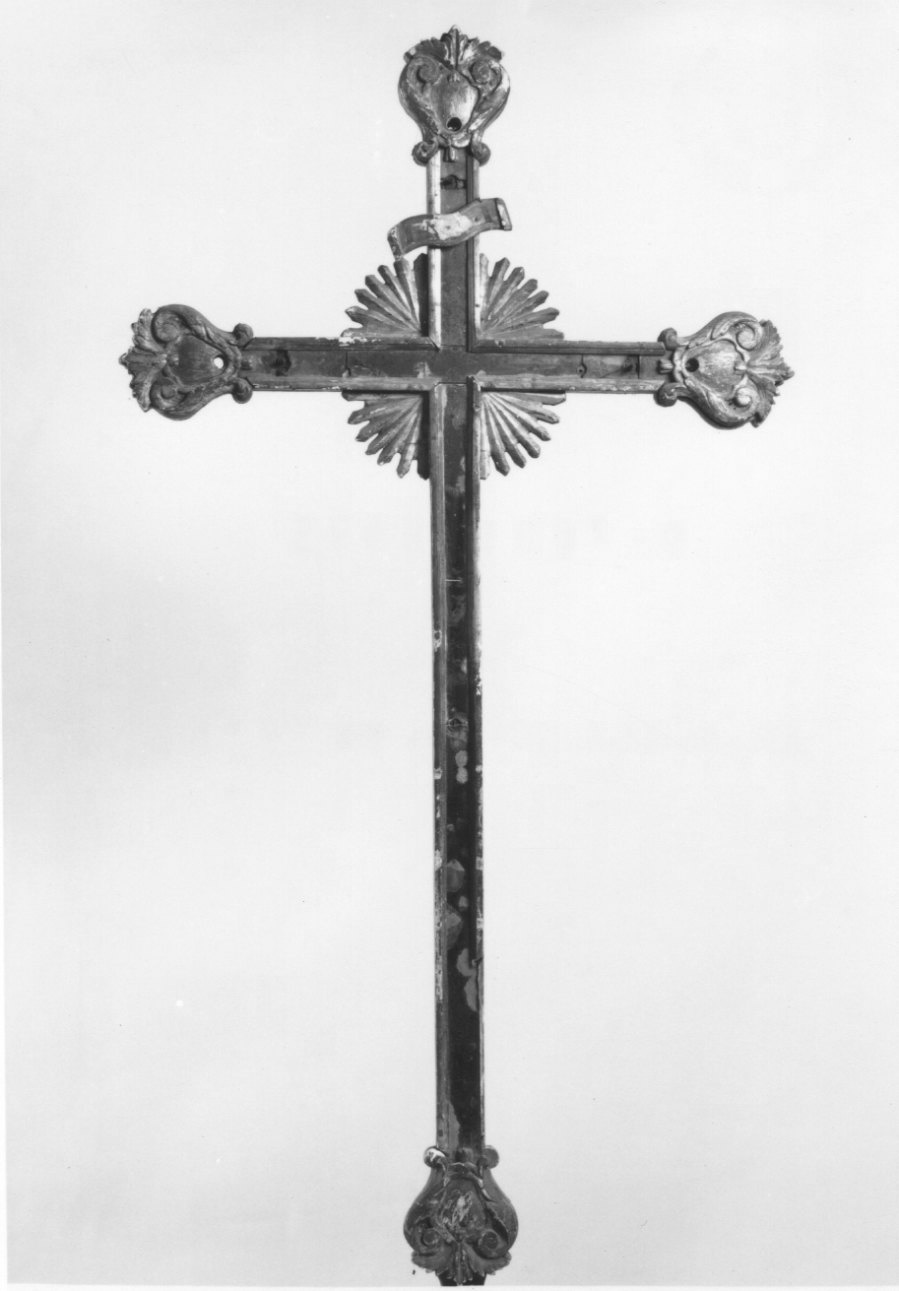 crocifisso, opera isolata - ambito piemontese (sec. XIX)