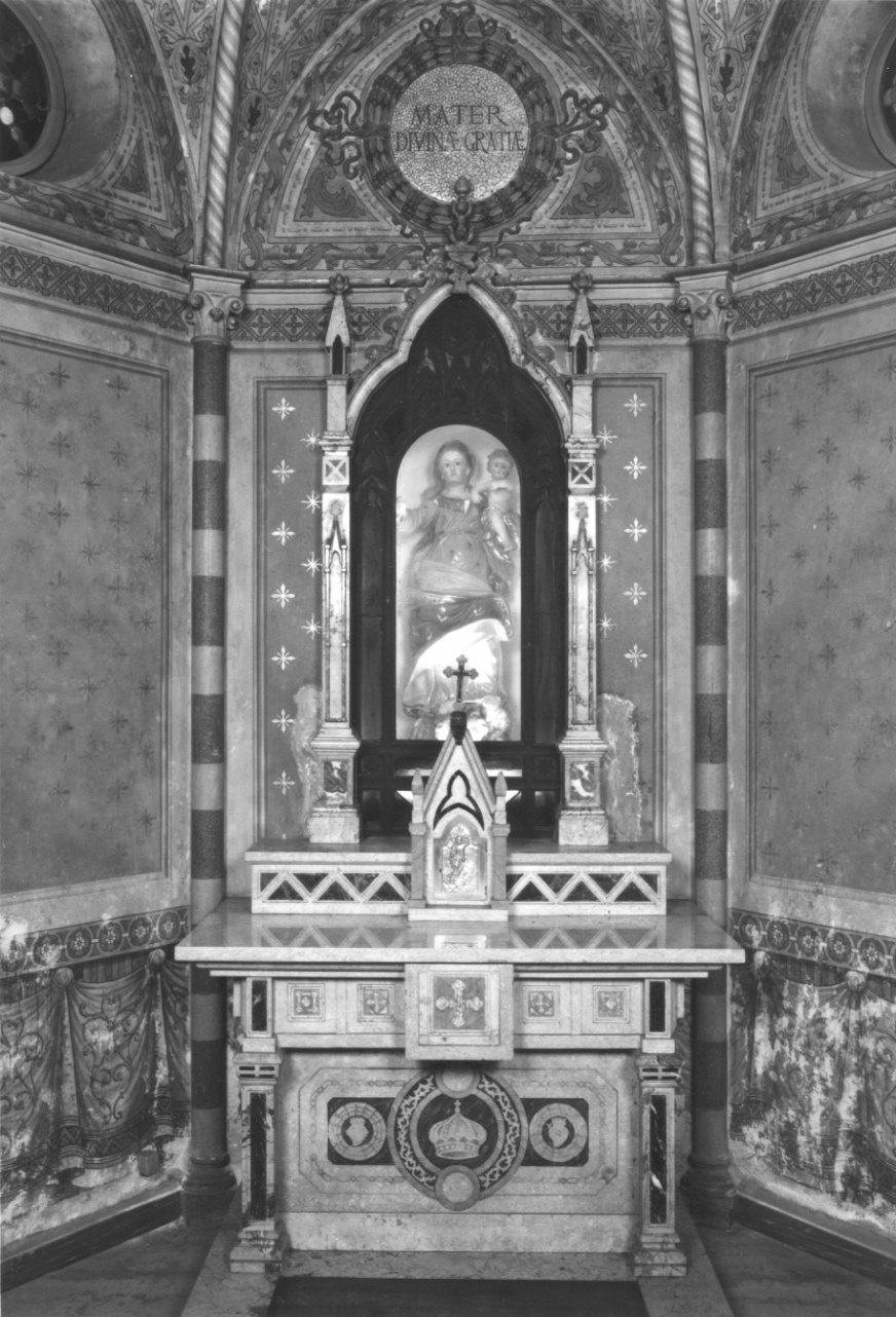 altare - a edicola, opera isolata di Ariotti Ditta (prima metà sec. XX)