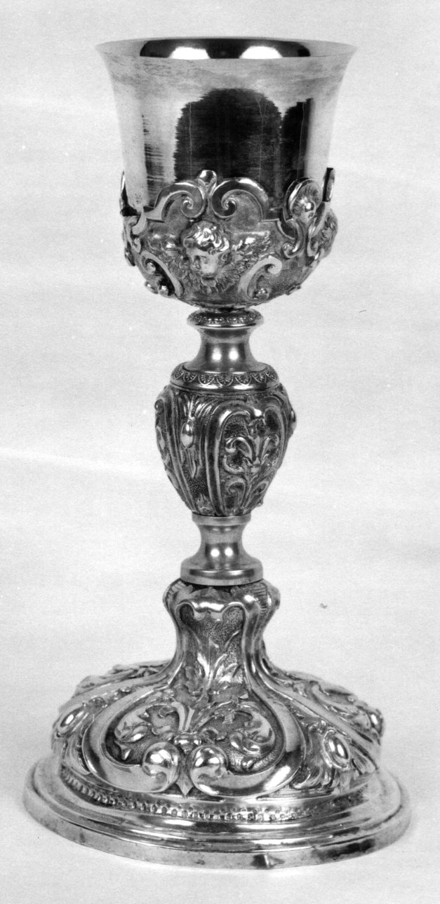 calice, opera isolata - ambito ligure-piemontese (seconda metà sec. XIX)