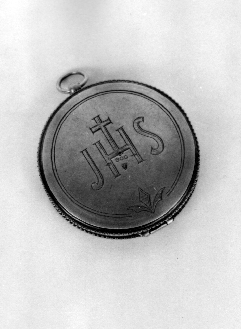 teca eucaristica, opera isolata - ambito ligure-piemontese (prima metà sec. XX)