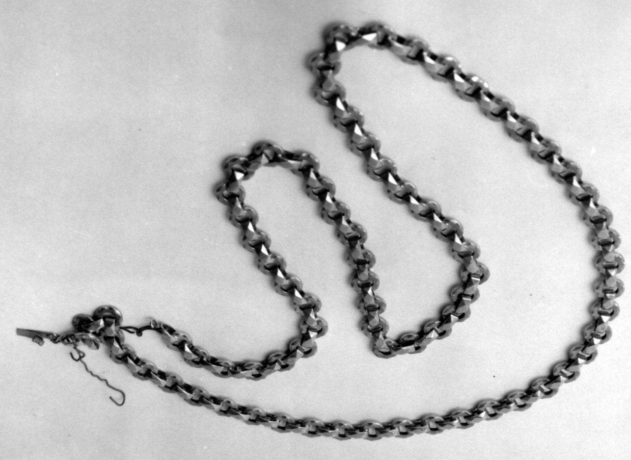 collana, opera isolata - ambito ligure-piemontese (secondo quarto sec. XX)