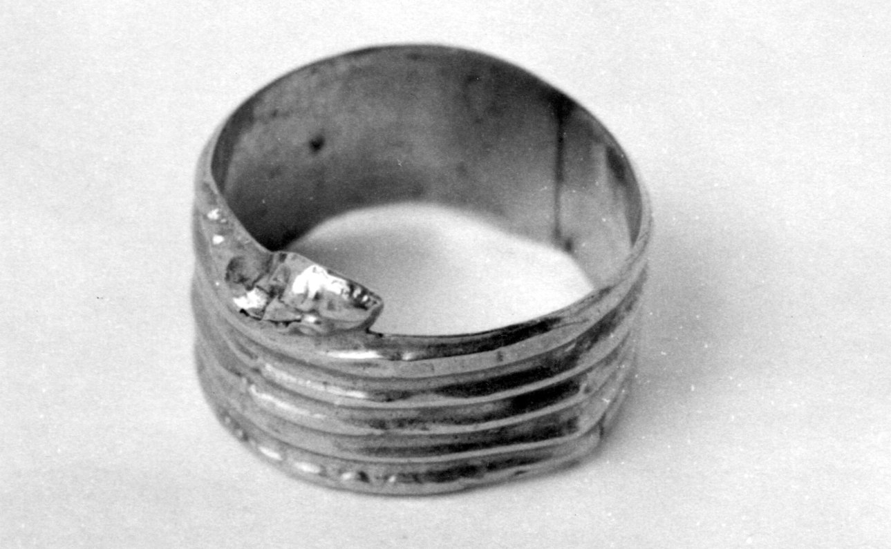 anello, opera isolata - ambito ligure-piemontese (fine/inizio secc. XIX/ XX)