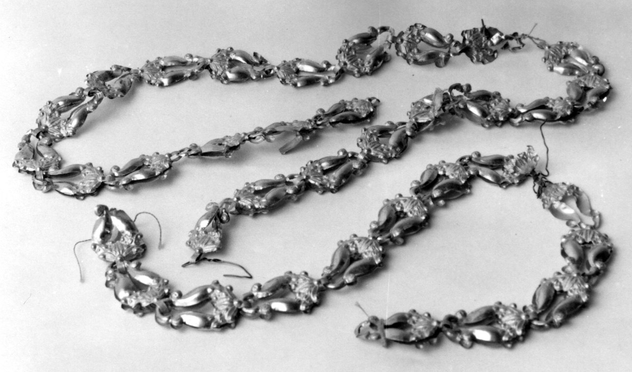 collana, opera isolata - ambito ligure-piemontese (metà sec. XIX)