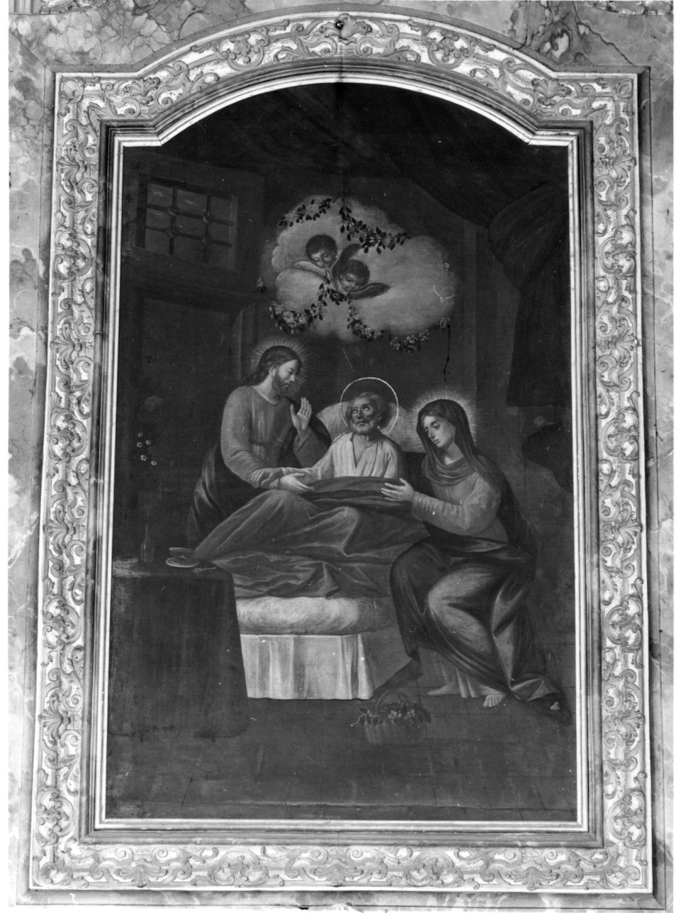 morte di San Giuseppe (dipinto, opera isolata) - ambito piemontese (prima metà sec. XIX)