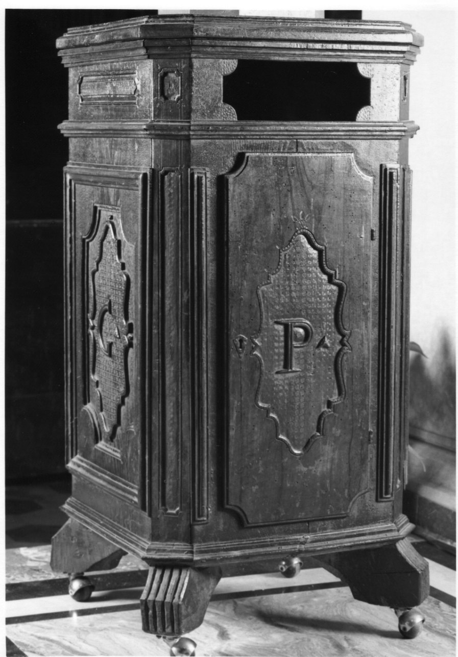 badalone, frammento - bottega astigiana (fine/inizio secc. XIX/ XX)