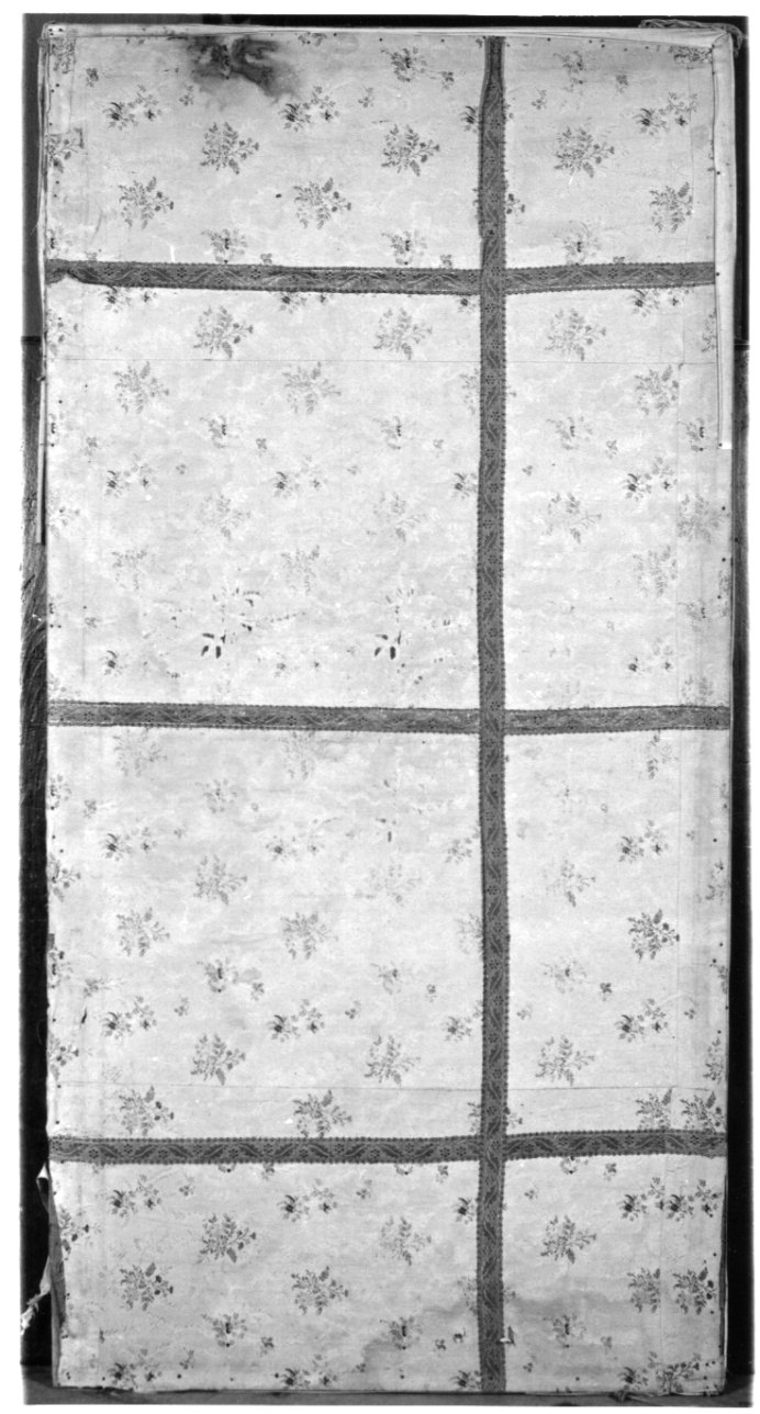 paliotto, opera isolata - manifattura piemontese (fine/inizio secc. XVIII/ XIX)