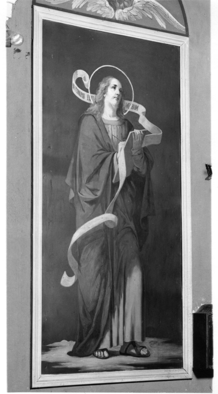 San Giovanni Evangelista (dipinto, elemento d'insieme) - ambito piemontese (primo quarto sec. XX)