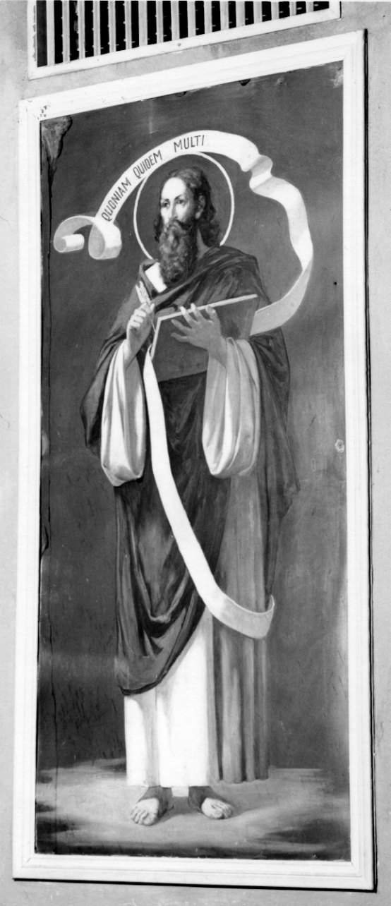 San Luca (dipinto, elemento d'insieme) - ambito piemontese (primo quarto sec. XX)