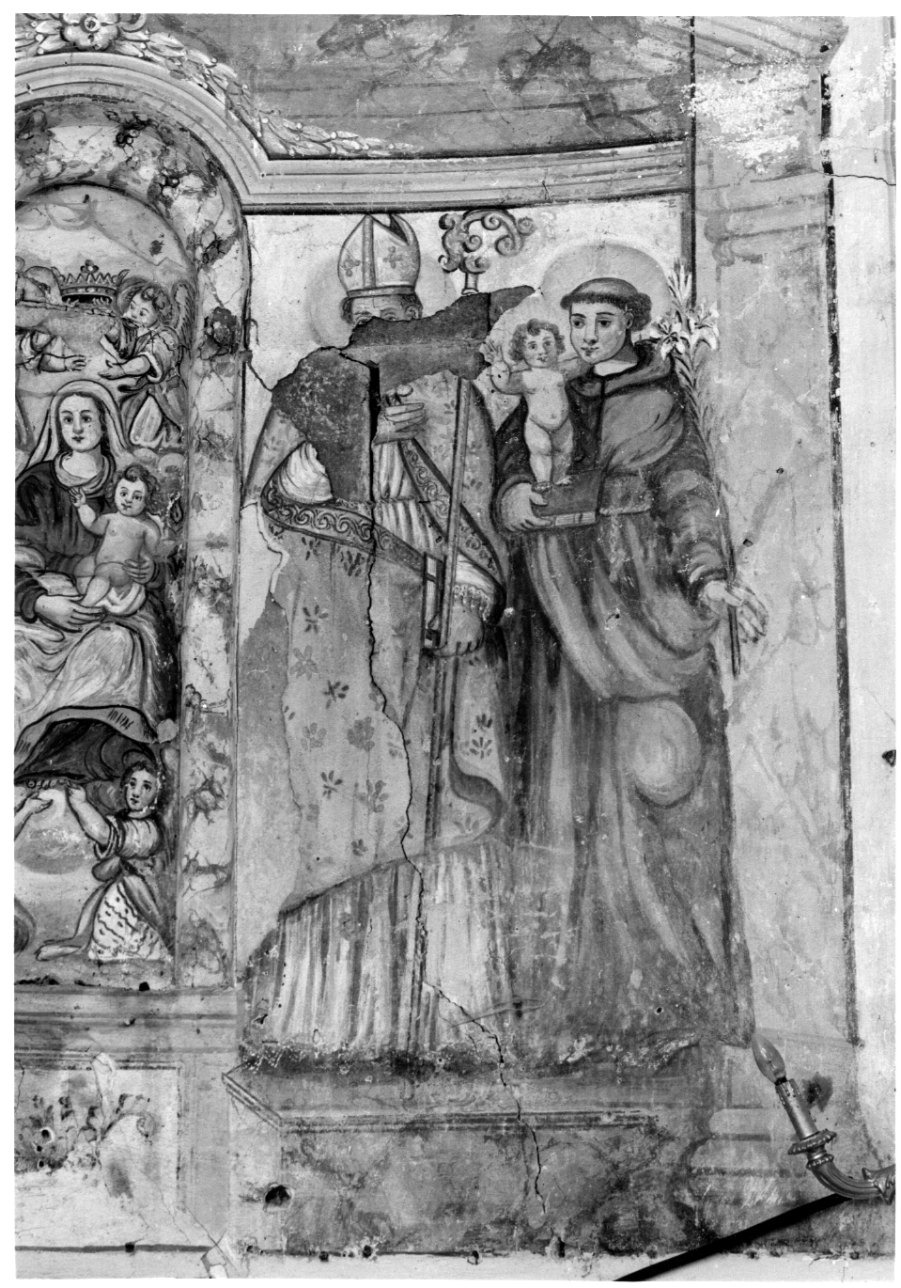 San Guido e Sant'Antonio da Padova (dipinto, elemento d'insieme) - ambito astigiano (sec. XVII)