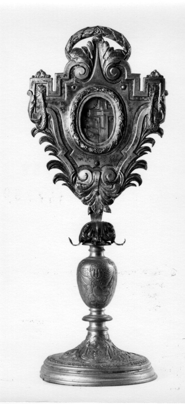 reliquiario - a ostensorio, opera isolata - bottega piemontese (prima metà sec. XIX)