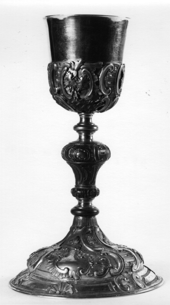 calice, opera isolata - bottega piemontese (seconda metà sec. XVIII)