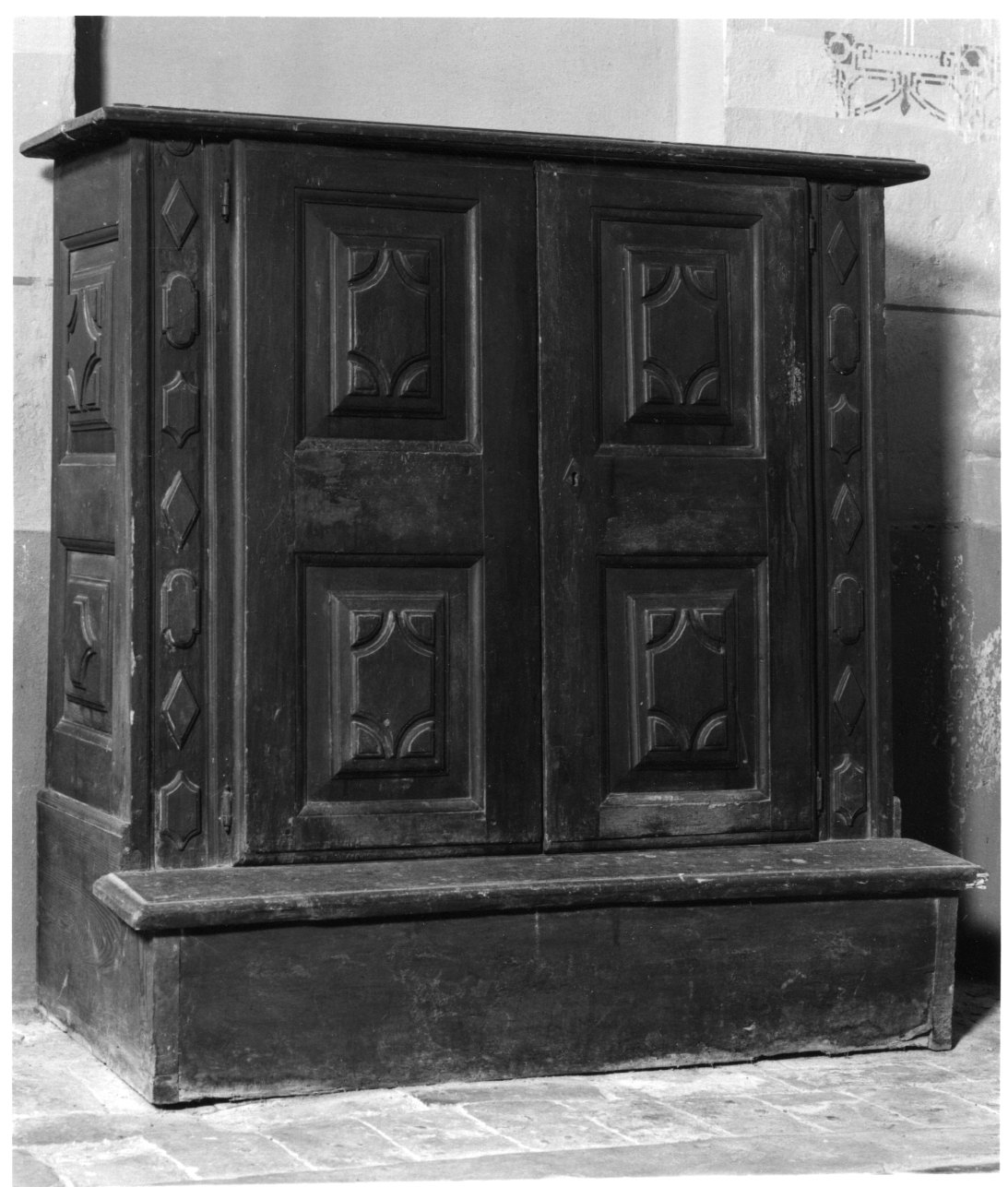 inginocchiatoio, opera isolata - ambito astigiano (seconda metà sec. XVIII)