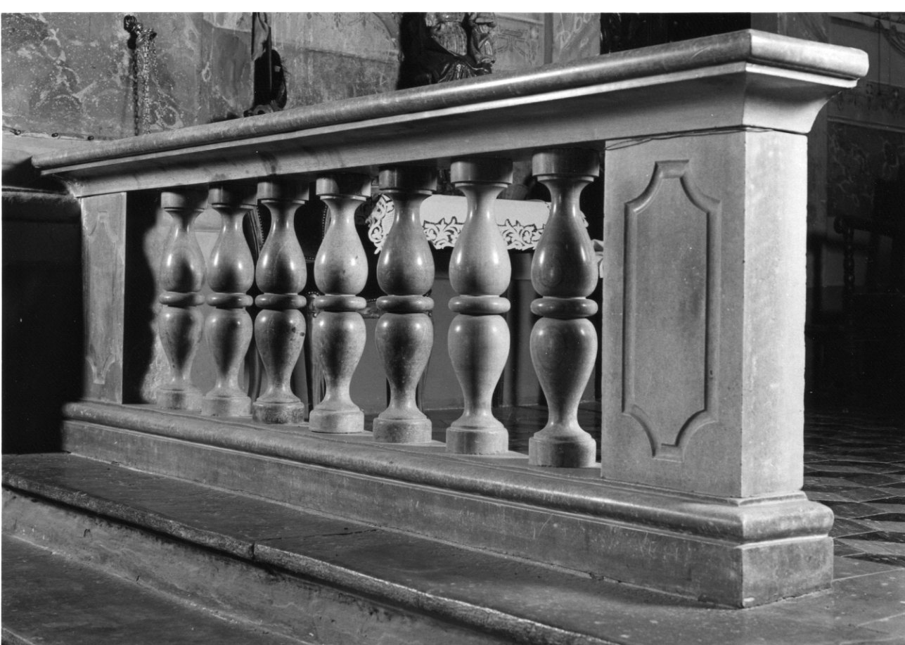 balaustrata, serie - ambito astigiano (ultimo quarto sec. XVIII)