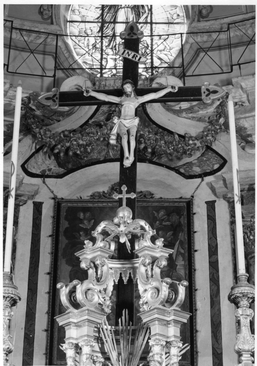 Cristo crocifisso dolente (crocifisso, opera isolata) - ambito astigiano (sec. XIX)