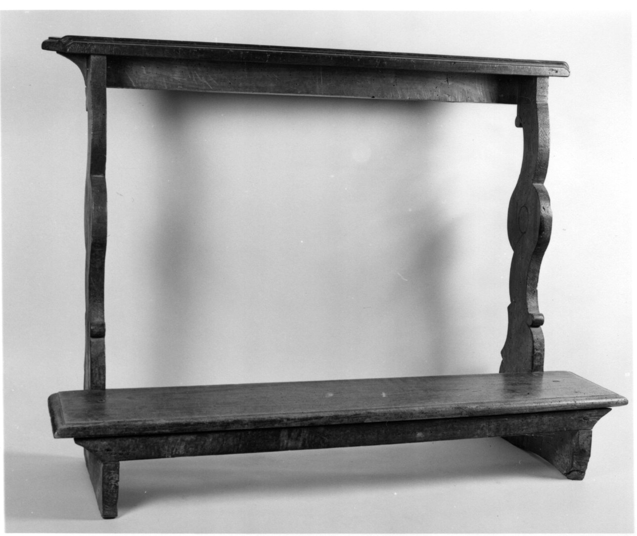 inginocchiatoio, opera isolata - ambito astigiano (seconda metà sec. XIX)