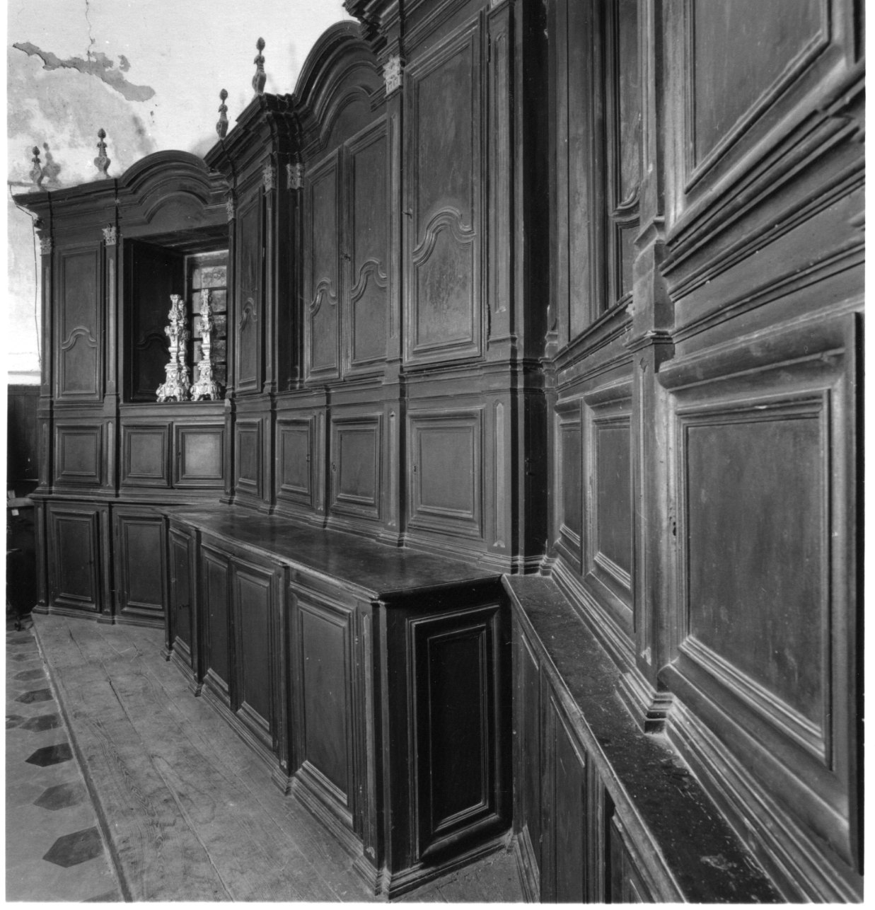 armadio da sacrestia, opera isolata - ambito astigiano (ultimo quarto sec. XVIII)