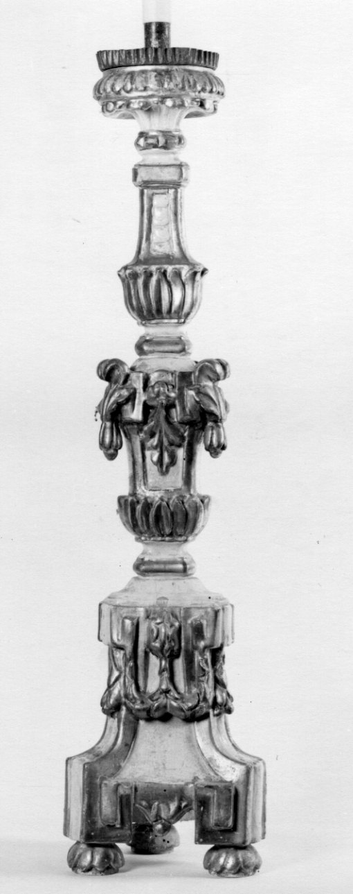 candeliere, serie - ambito piemontese (inizio sec. XIX)