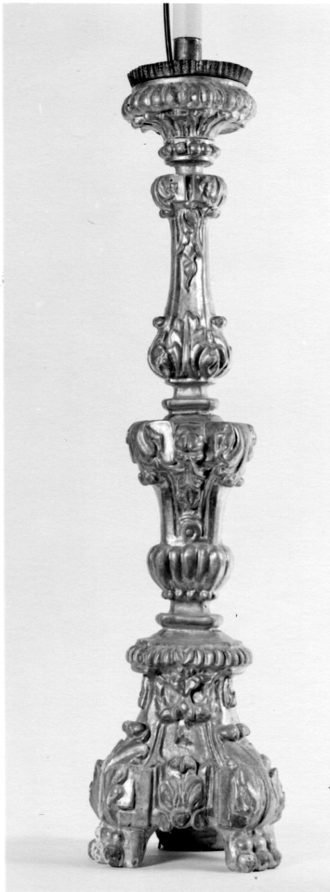 candeliere, serie - ambito piemontese (ultimo quarto sec. XVIII)