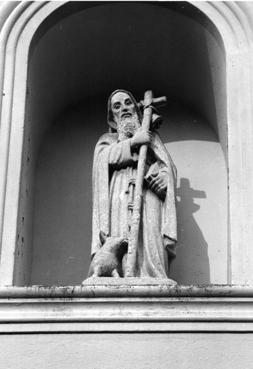 SANT'ANTONIO ABATE (scultura, opera isolata) di Demetz (primo quarto sec. XX)