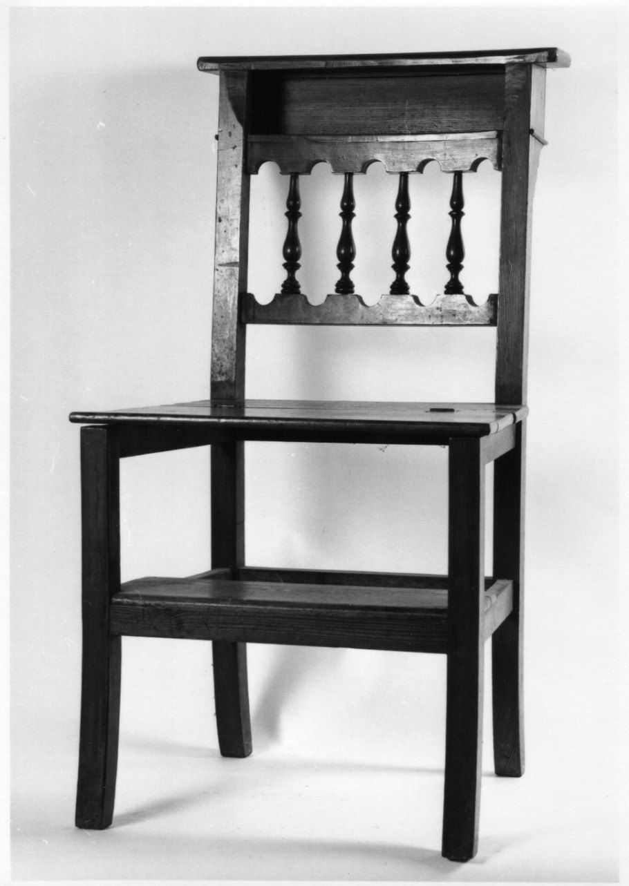sedia-inginocchiatoio, opera isolata - bottega astigiana (primo quarto sec. XX)