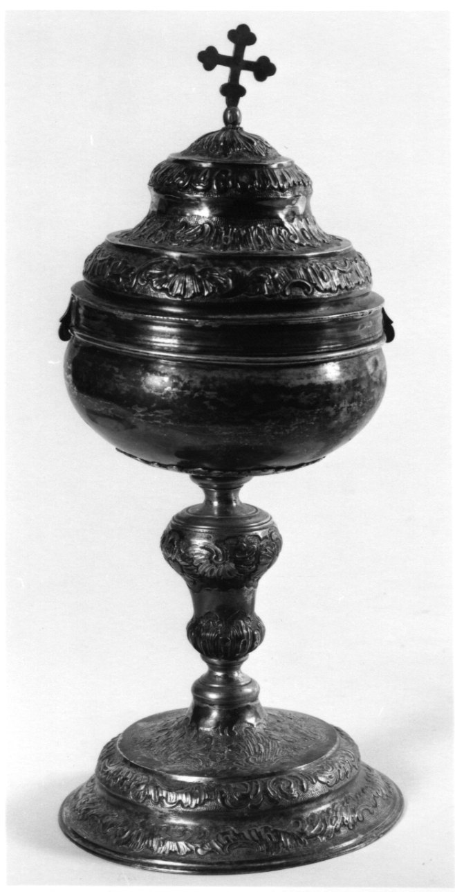 pisside, opera isolata - bottega piemontese (terzo quarto sec. XVIII)