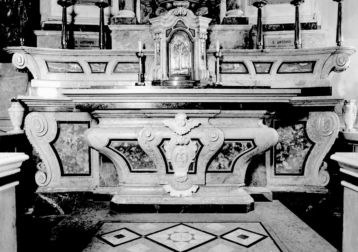 altare, opera isolata - bottega luganese (seconda metà sec. XVIII)