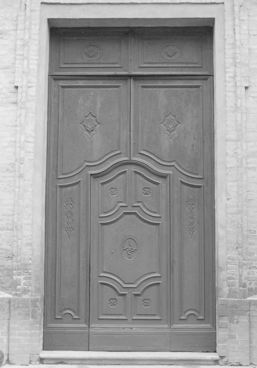 portone, opera isolata - ambito astigiano (fine/inizio secc. XVIII/ XIX)