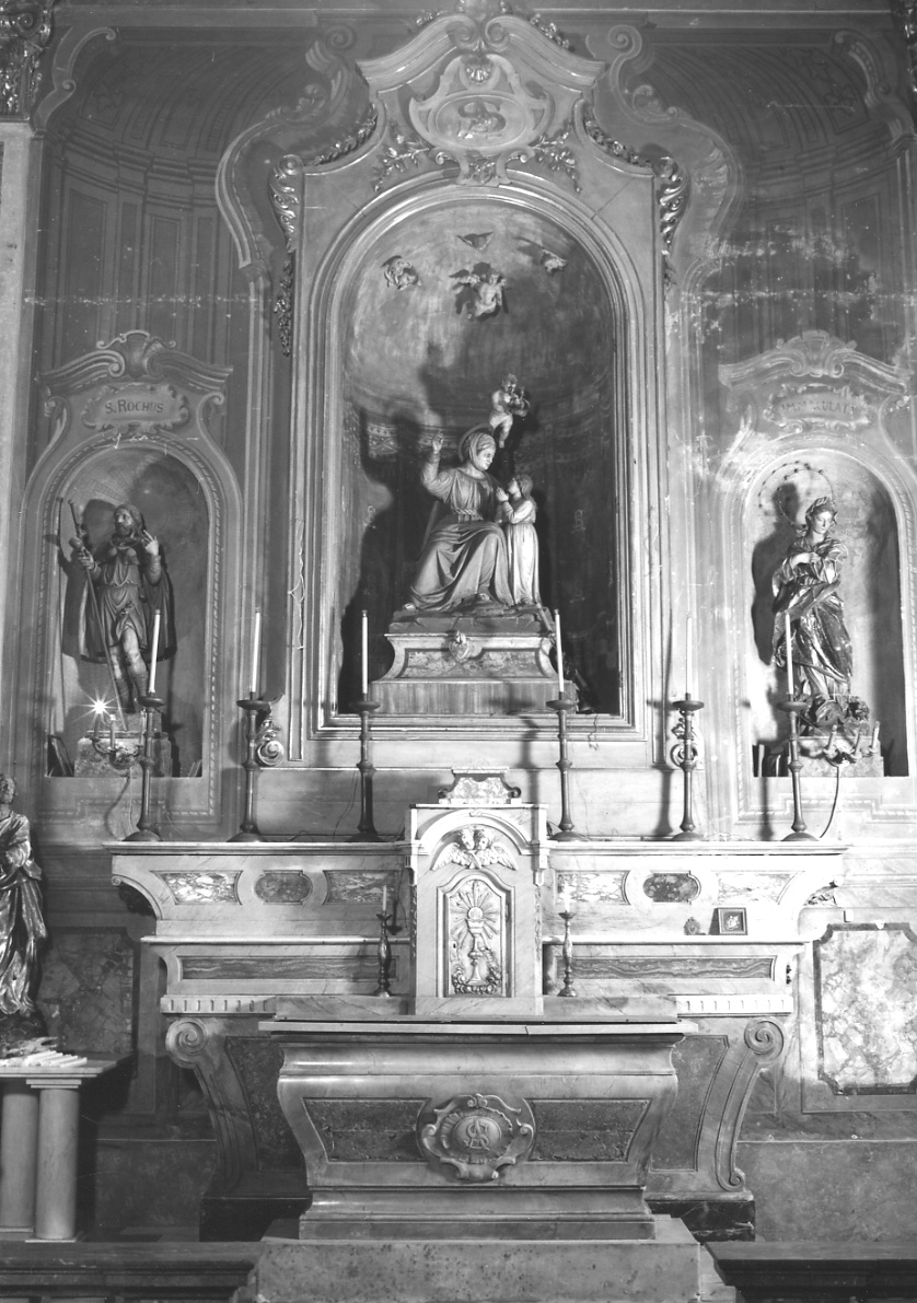 San Rocco (statua, opera isolata) - bottega piemontese (seconda metà sec. XIX)