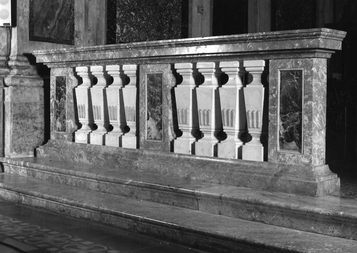 balaustrata, serie - produzione piemontese (seconda metà sec. XIX)