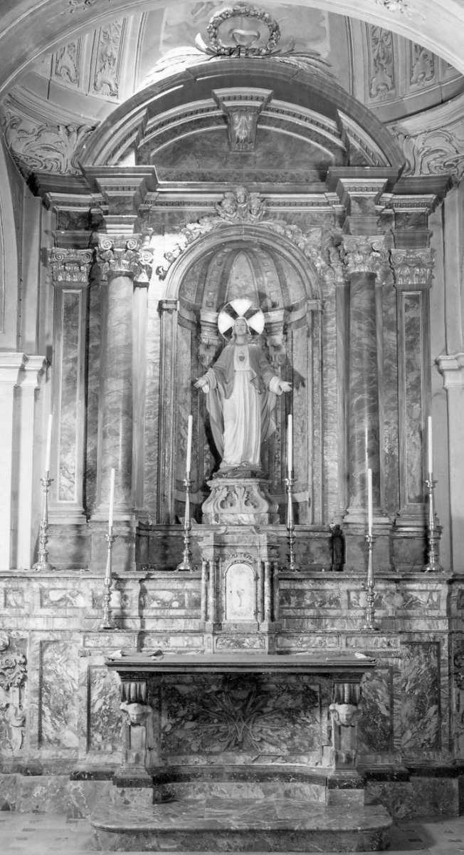 altare, opera isolata di Giudice Luigi (ultimo quarto, prima metà sec. XVIII, sec. XIX)