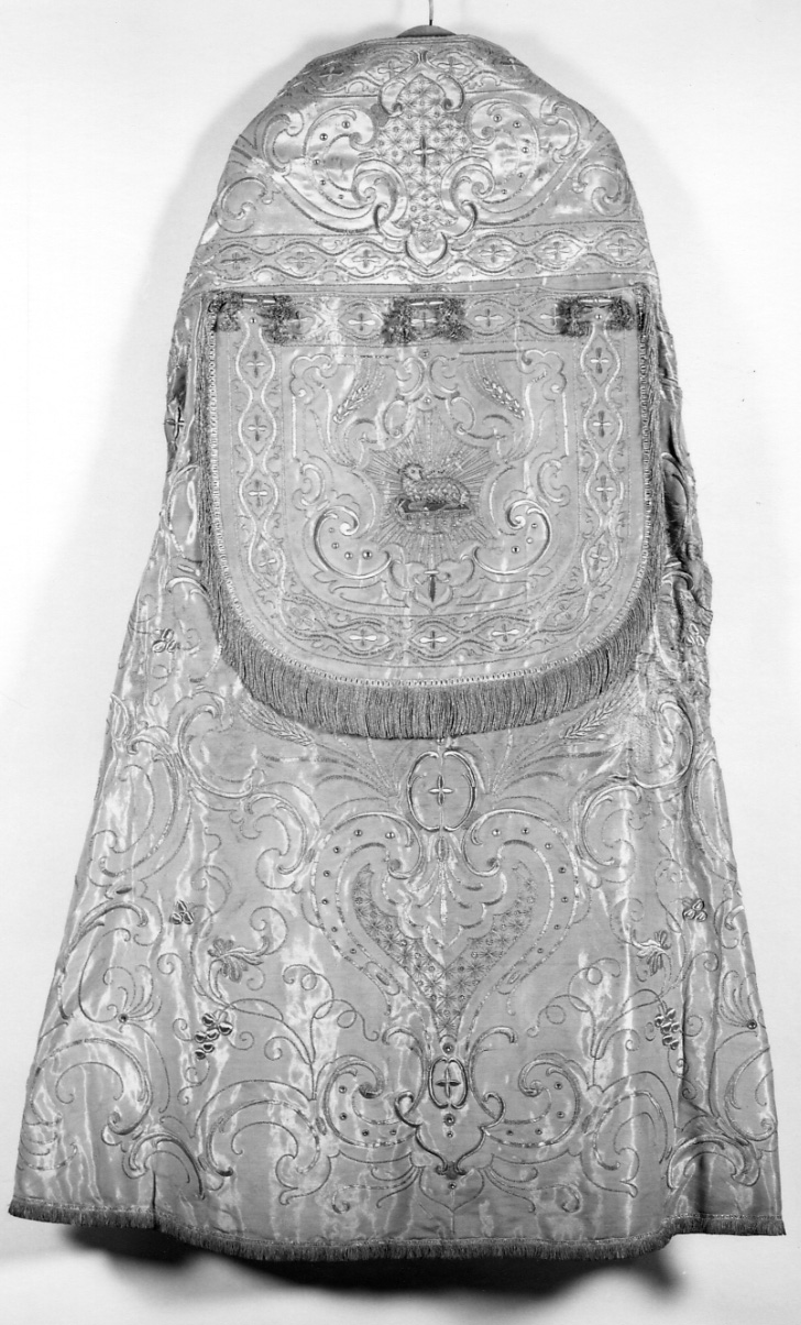 paramento liturgico, insieme - manifattura piemontese (metà sec. XIX)